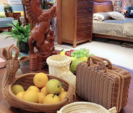Rattan crafts for home decoration