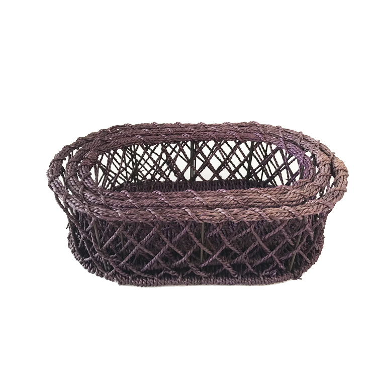 Nature Rattan Round Storage Basket GL-0755 PC