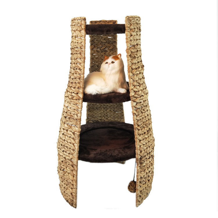 Special Woven Comfortable pet cat pet tree house  GL-1398PC