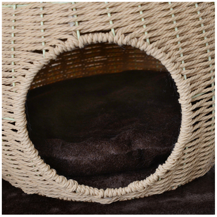 Good Selling Woven Comfortable pet cat pet tree house  GL-0546PC