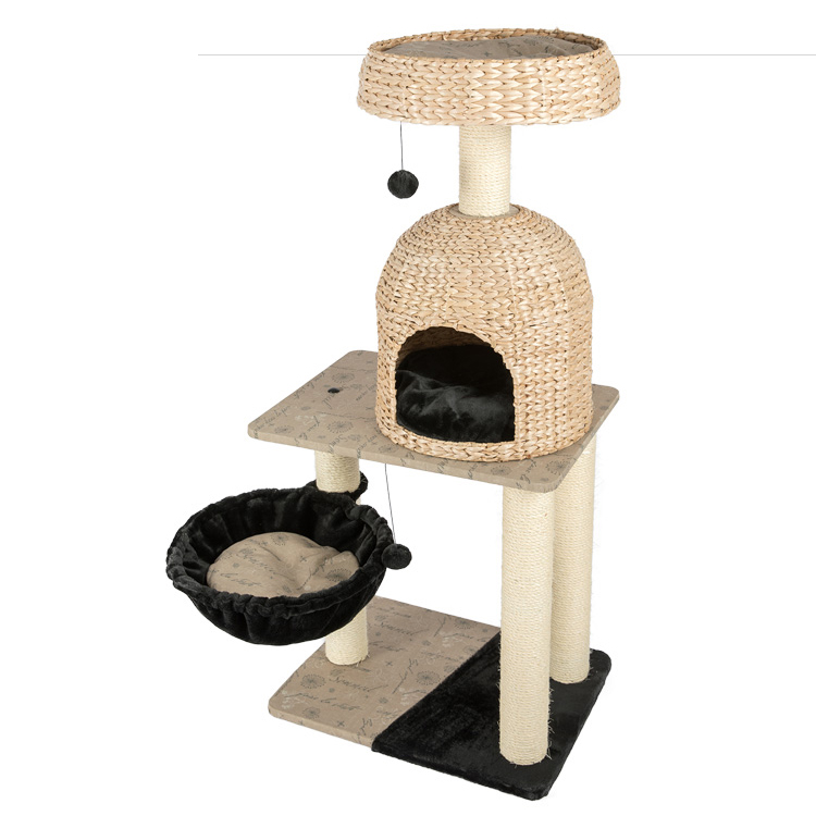 Woven Comfortable cat tree house  GL-0549PC