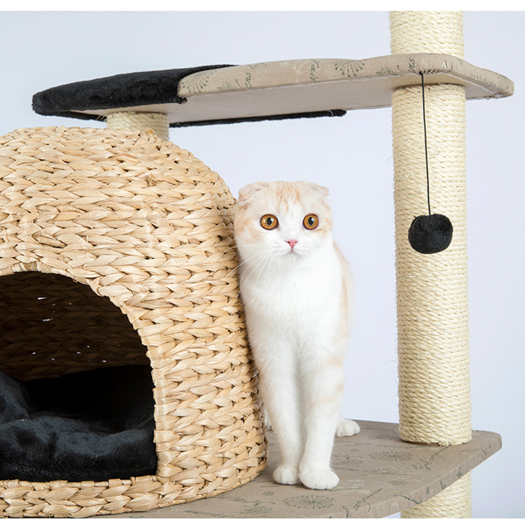 Good Quality Pet Furniture cat pet tree house  GL-0550PC