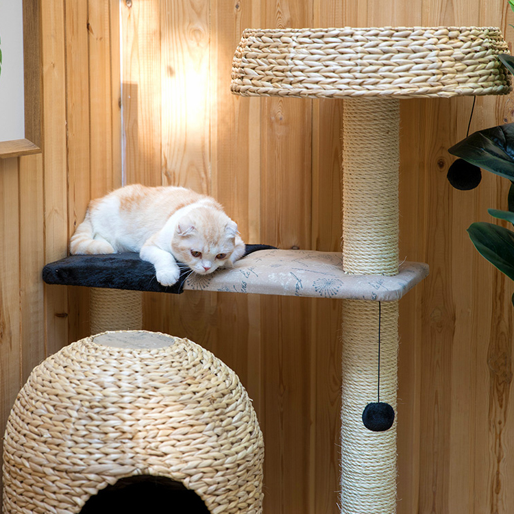 Good Quality Pet Furniture cat pet tree house  GL-0550PC