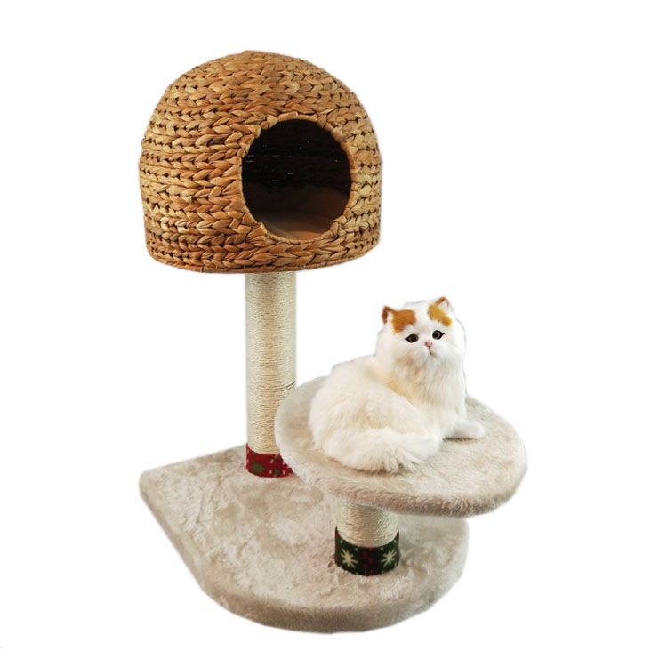 Good Selling Woven Comfortable pet cat pet tree house  GL-1397 PC