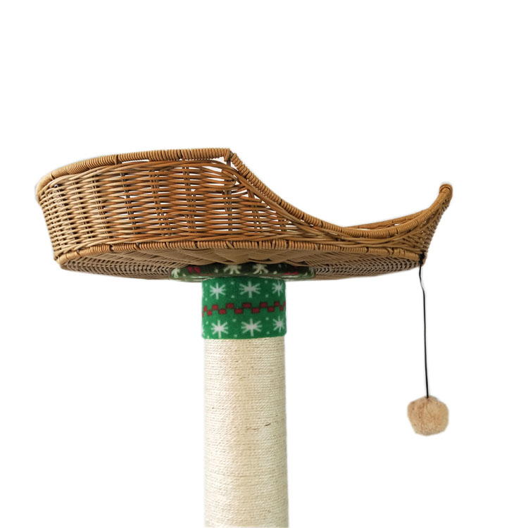 Woven Comfortable  Cat  Tree  Home  GL-1402 PC