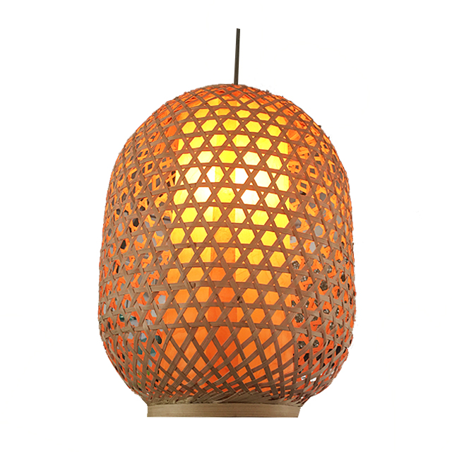 Handmade Bamboo Lantern Chandelier Hotel Restaurant Decoration Lamp GL-1109 PC