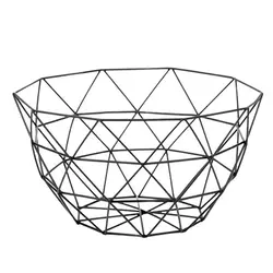 Custom Modern Fruit Metal Wire Basket for Kitchen Home Restaurant