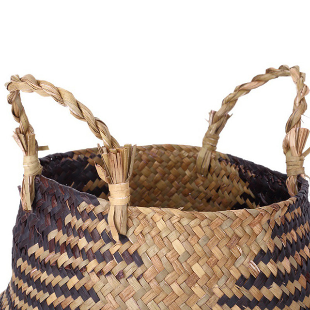 Natural Seagrass Woven Storage Basket GL-0562 PC