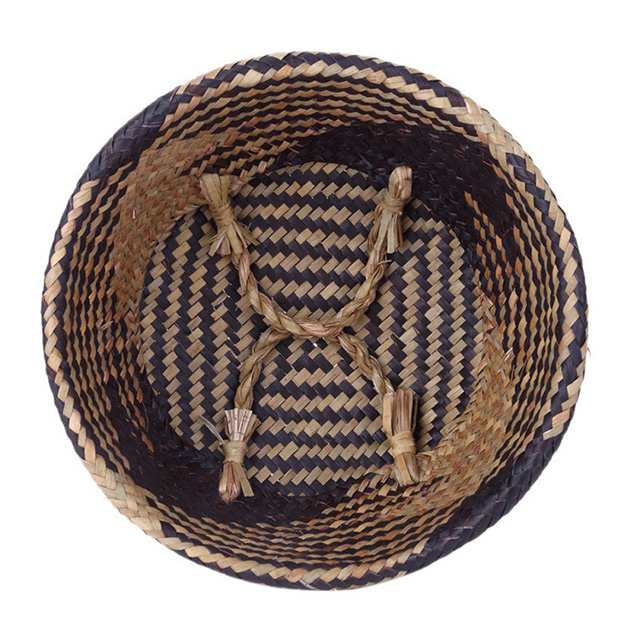 Natural Seagrass Woven Storage Basket GL-0562 PC