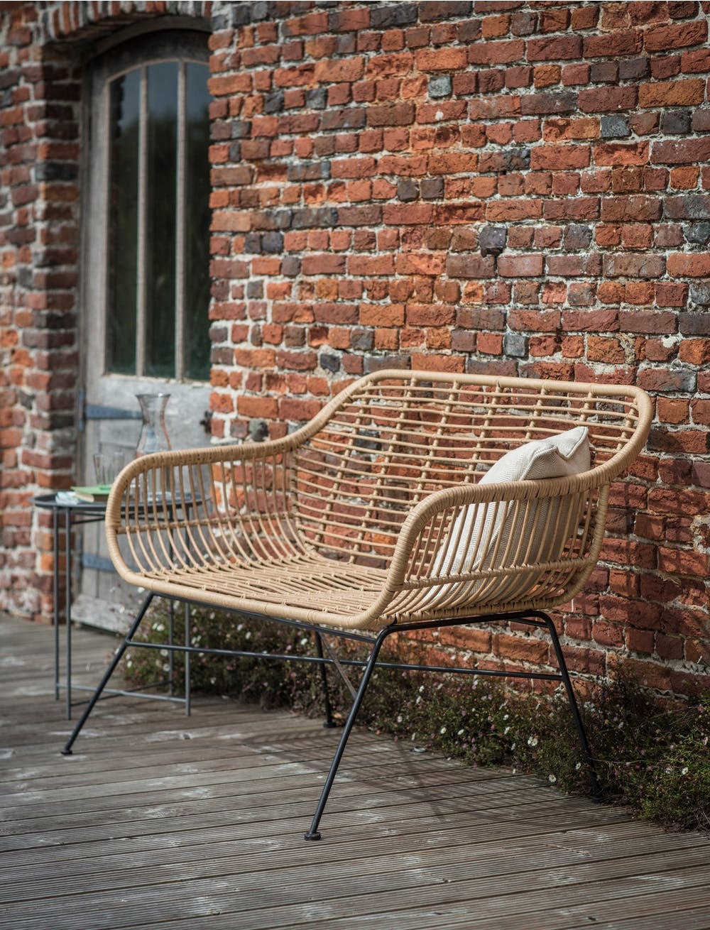 Woven Outdoor Double Chair YL-00145