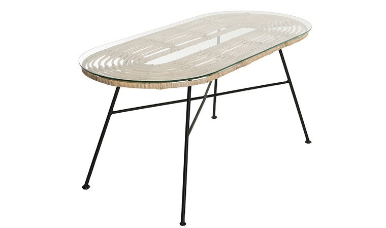 Woven Outdoor Oval Table YL-00133