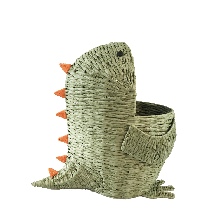 Hand Woven Paper Rope Storage Basket GL-0680 PC