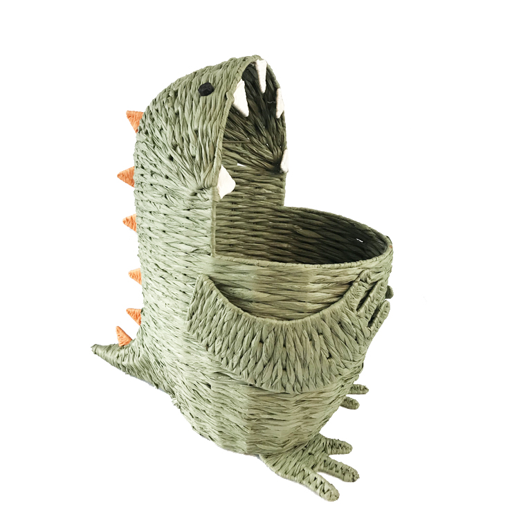 Hand Woven Paper Rope Storage Basket GL-0680 PC