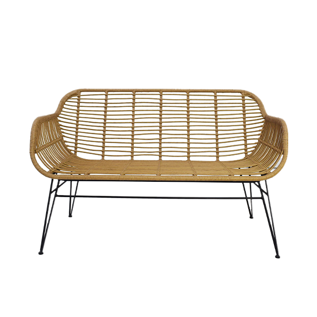 Hand-Woven Outdoor Bench YL-00145