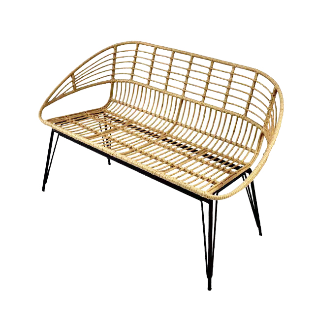Hand-Woven Outdoor Bench YL-00078