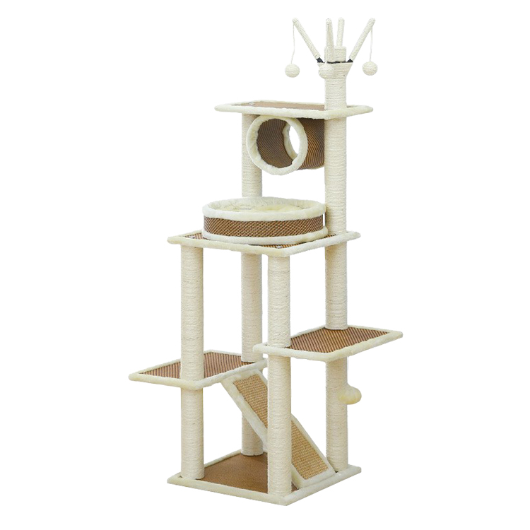 Woven Comfortable Cat Tree House  GL-0441PC