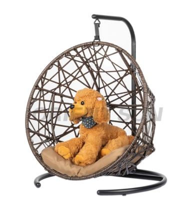 Woven Comfortable Rocking chair Plush Pet House  GL-0950 PC