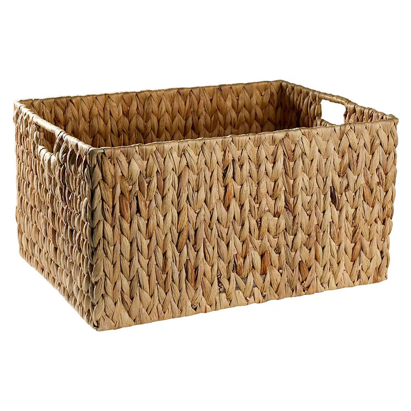 Factory Handmade woven Sea Grass Storage Basket For Laundry Clothes