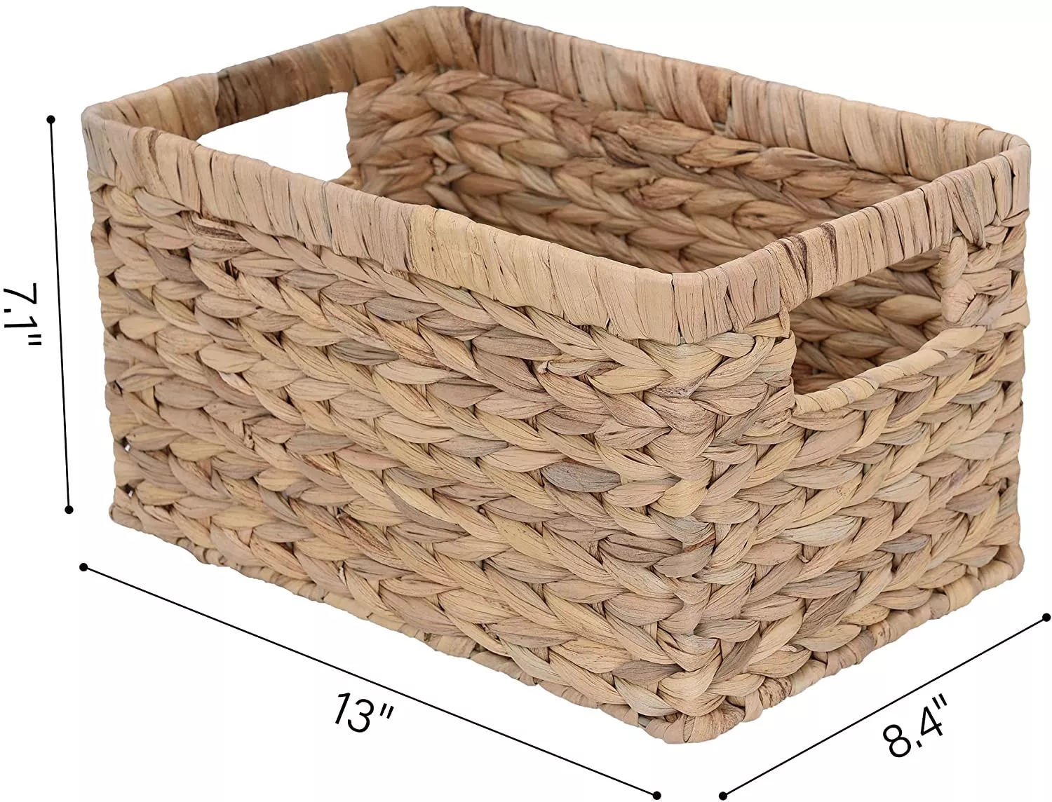 Yilin Factory high quality handmade Book Clothes Storage Basket