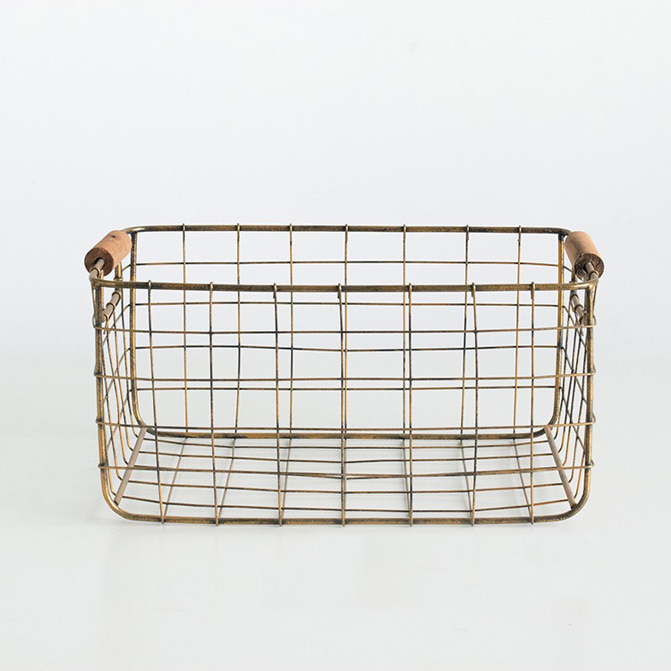 Metal Wire Storage Basket GL-1416 PC