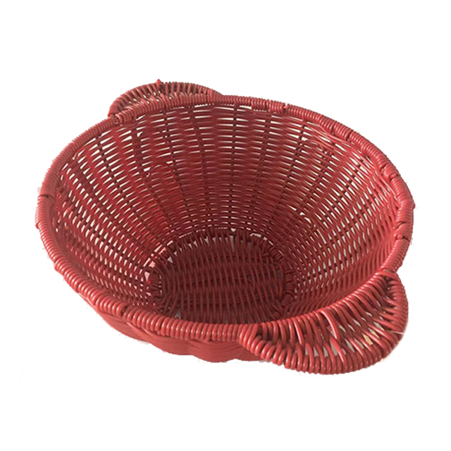 Hand-Woven PE Rattan Fruit Bowl Serving Tray GL-0016 PC