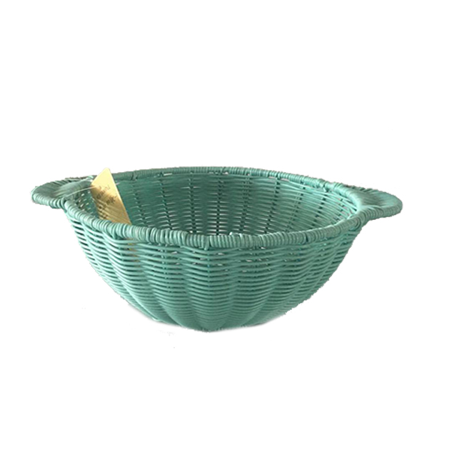 Hand-Woven PE Rattan Fruit Bowl Serving Tray GL-0016 PC