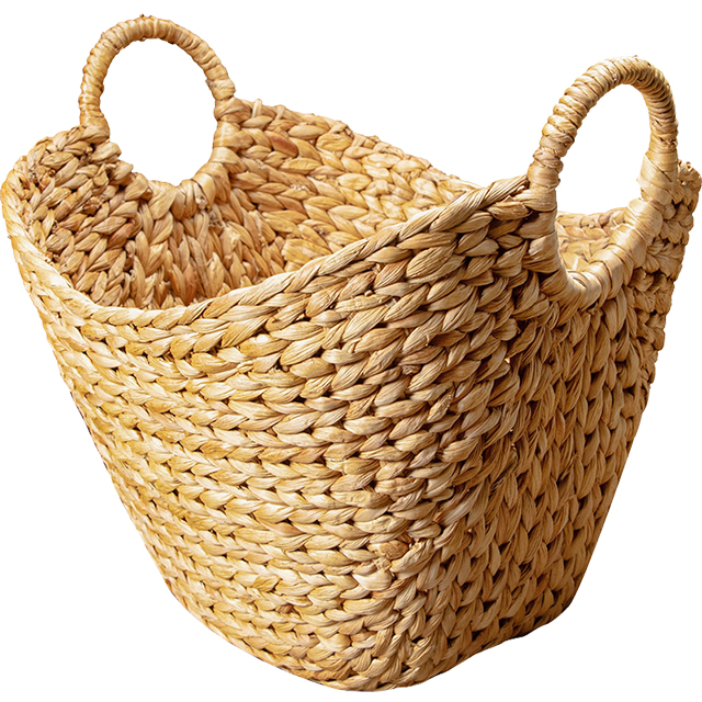 Water Hyacinth Weaving Storage Basket GL-0198 PC