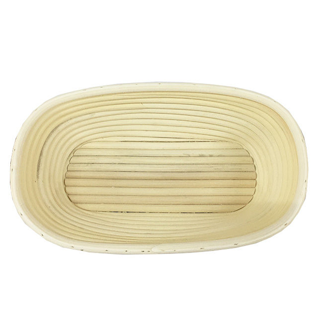 Home proffing Basket Oval Long Bread Dough Proofing Rising Rattan Basket & Liner GL-0996 PC