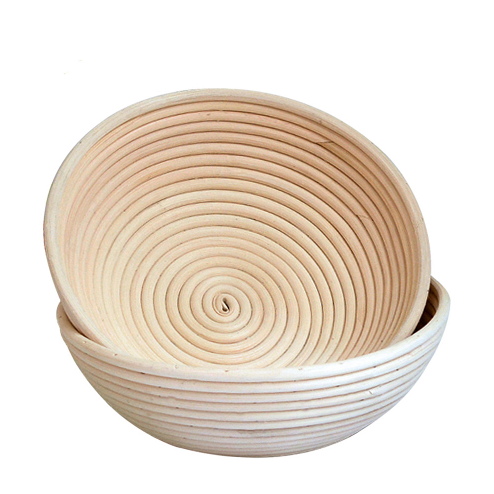 Home proffing Basket Oval Long Bread Dough Proofing Rising Rattan Basket & Liner GL-0996 PC