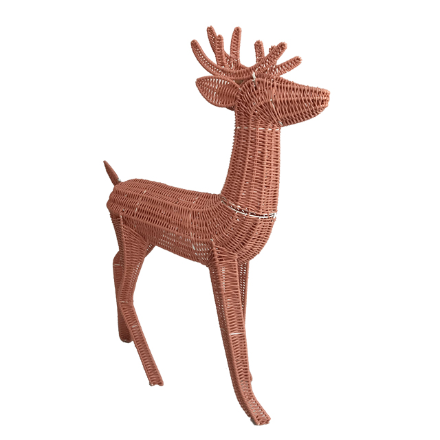 Plastic Christmas Reindeer Christmas Decorative GL-1462 PC