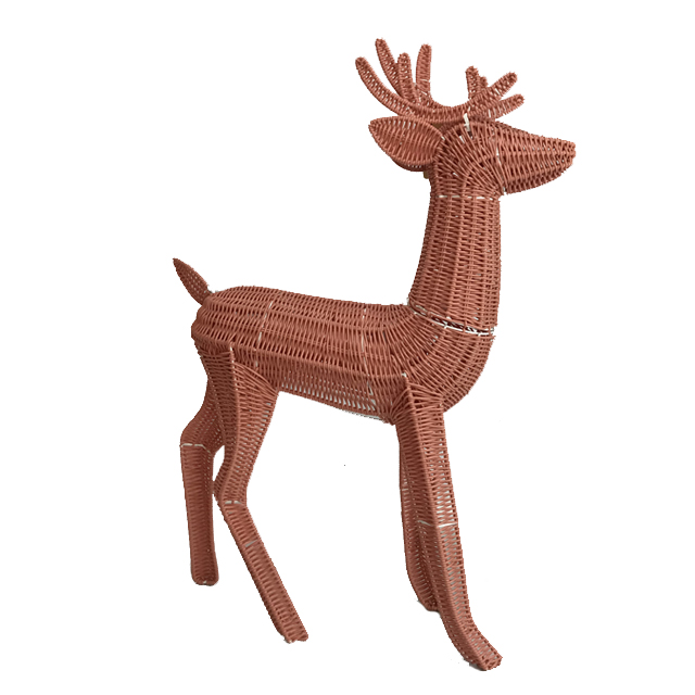 Plastic Christmas Reindeer Christmas Decorative GL-1462 PC