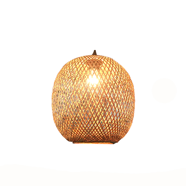 Handmade Bamboo Lantern Chandelier Hotel Restaurant Decoration Lamp GL-1111 PC