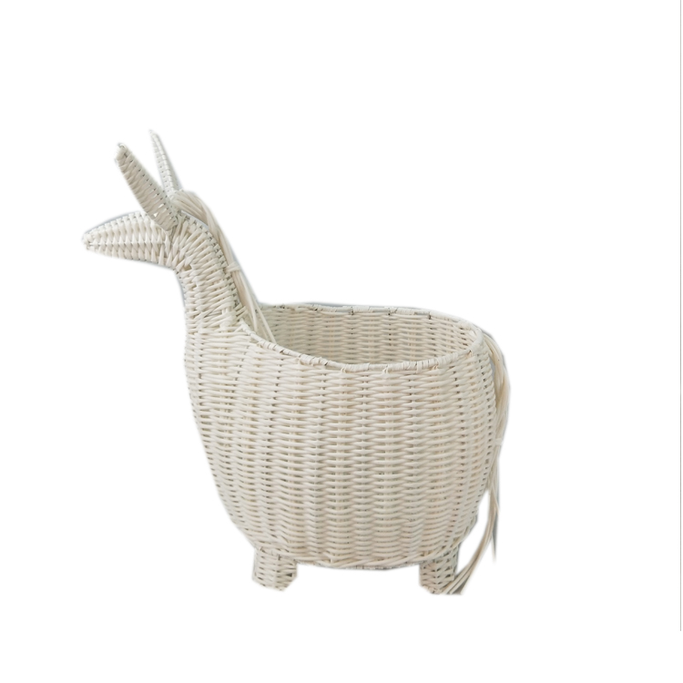 PE Rattan Woven Storage Basket Animal Shape GL-1319 PC